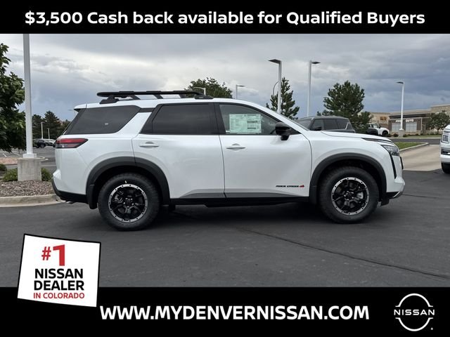 New 2026 Everest White Pearl TriCoat Nissan Rock Creek image 3