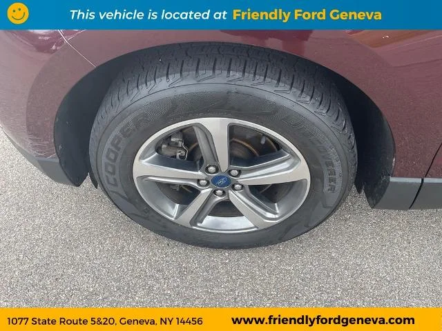 Used 2020 Burgundy Velvet Metallic Tinted Clearcoat Ford SEL image 9