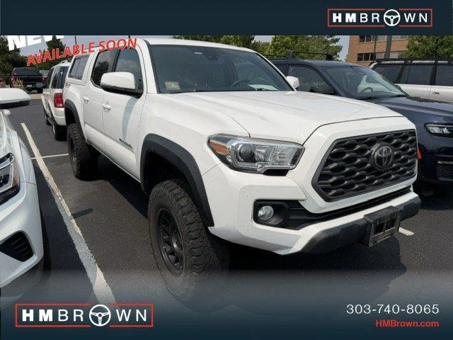 Used 2020 Super White Toyota TRD Off-Road image 1