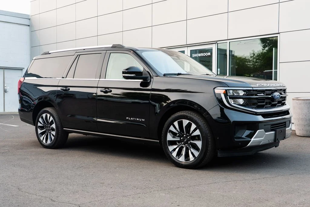 Used 2025 Black Ford Platinum image 1