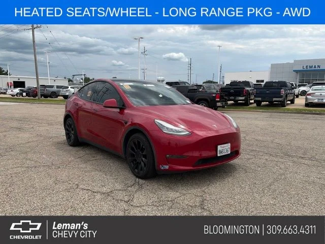 2021 Tesla Model Y Long Range for sale at Leman's Chevy City
