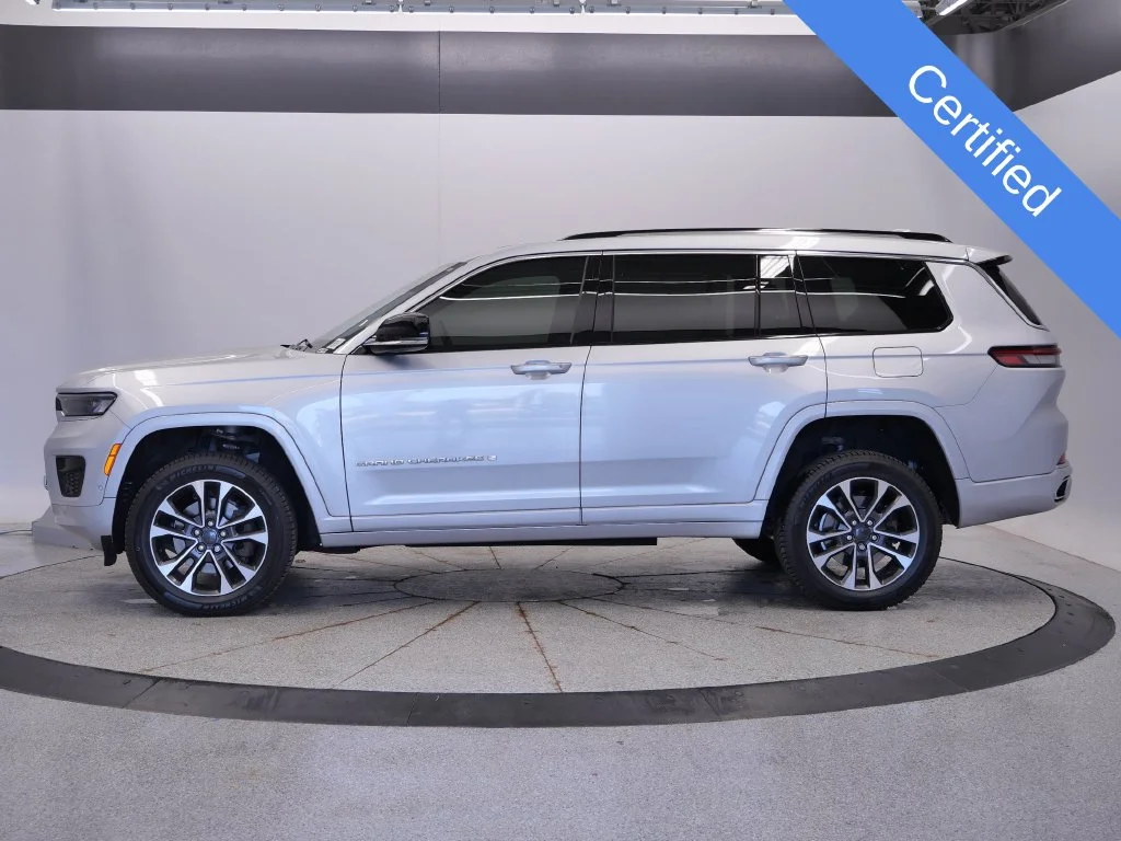 Certified 2021 Jeep Grand Cherokee L Overland with VIN 1C4RJKDG3M8123158 for sale in Coon Rapids, Minnesota