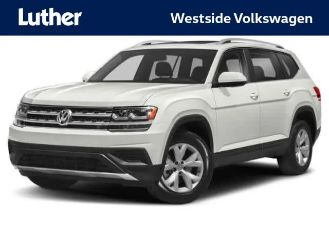 Used 2019 Deep Black Pearl Volkswagen 3.6L V6 SEL image 1