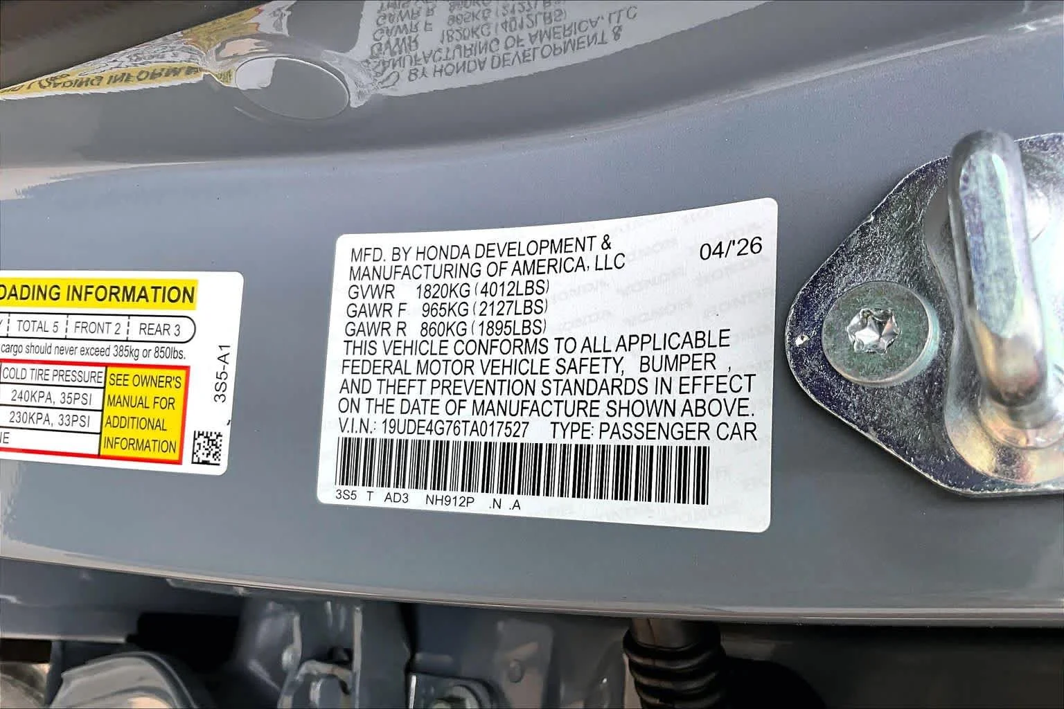 New 2026 Urban Gray Pearl Acura w/A-Spec Technology Package image 22