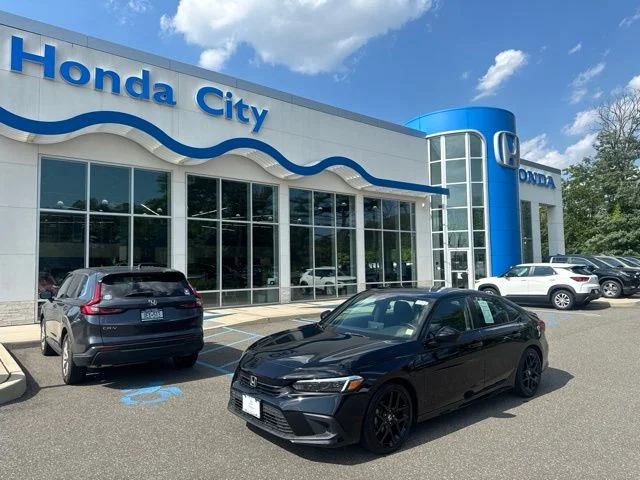 Certified Used 2023 Crystal Black Pearl Honda Sport image 2