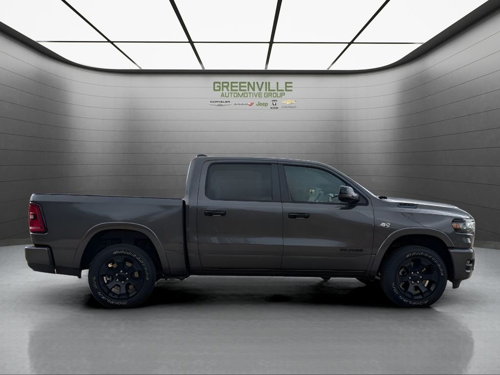 New 2026 Granite Crystal Metallic Clear-Coat Exterior Paint RAM Big Horn Night Edition Hemi 4x4 Crew Cab image 9