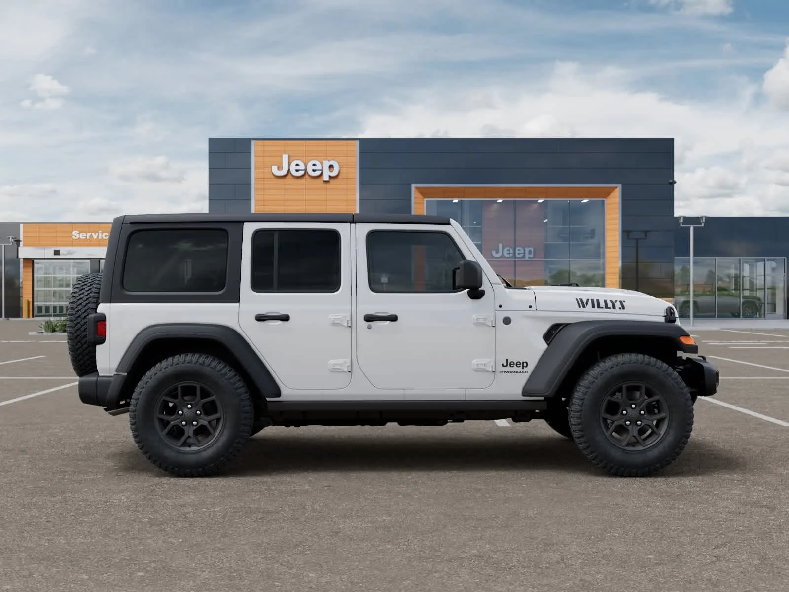 New 2026 Bright White Clearcoat Jeep Willys image 21