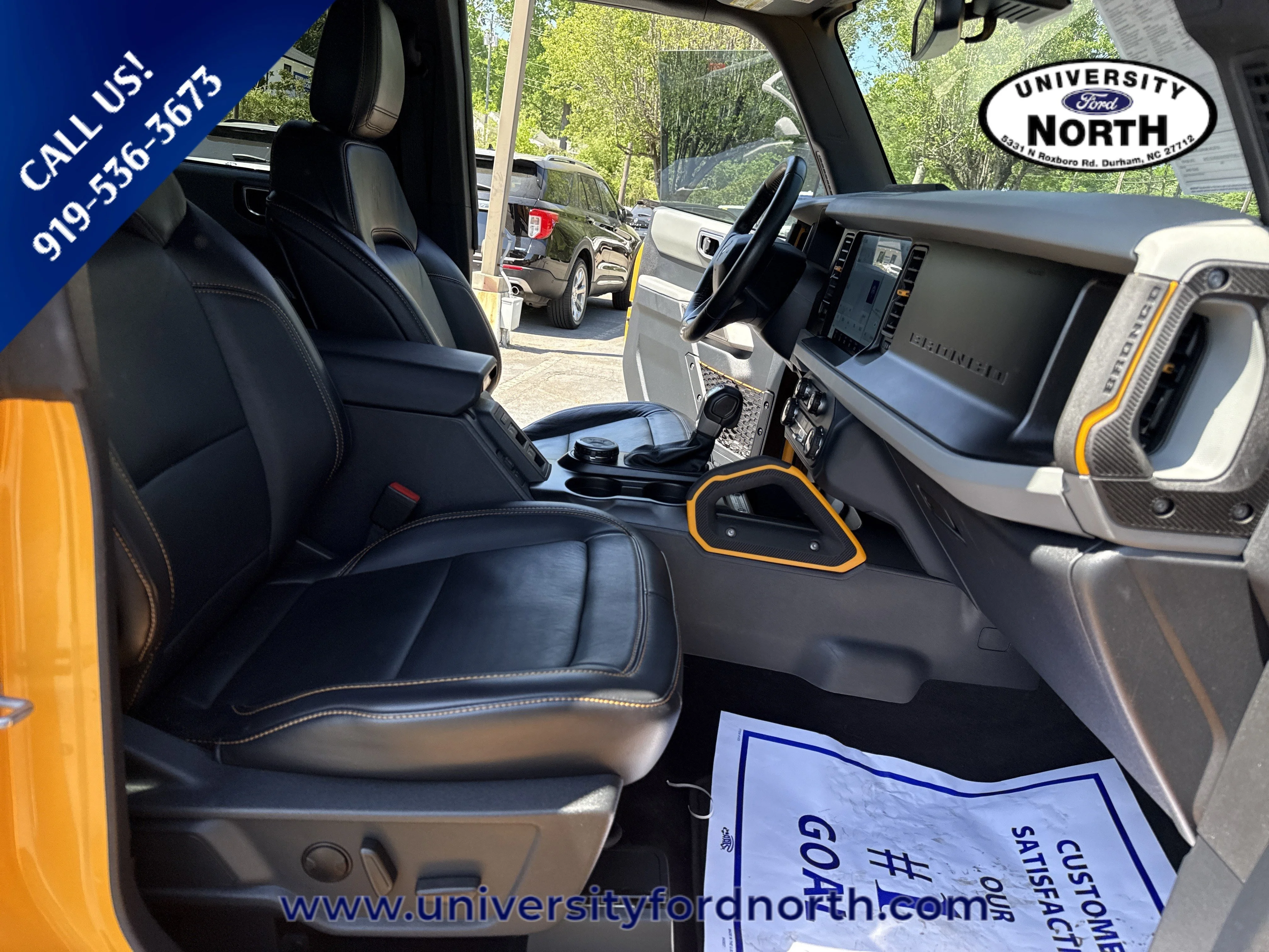 Used 2022 Cyber Orange Metallic Tricoat Ford Badlands image 38