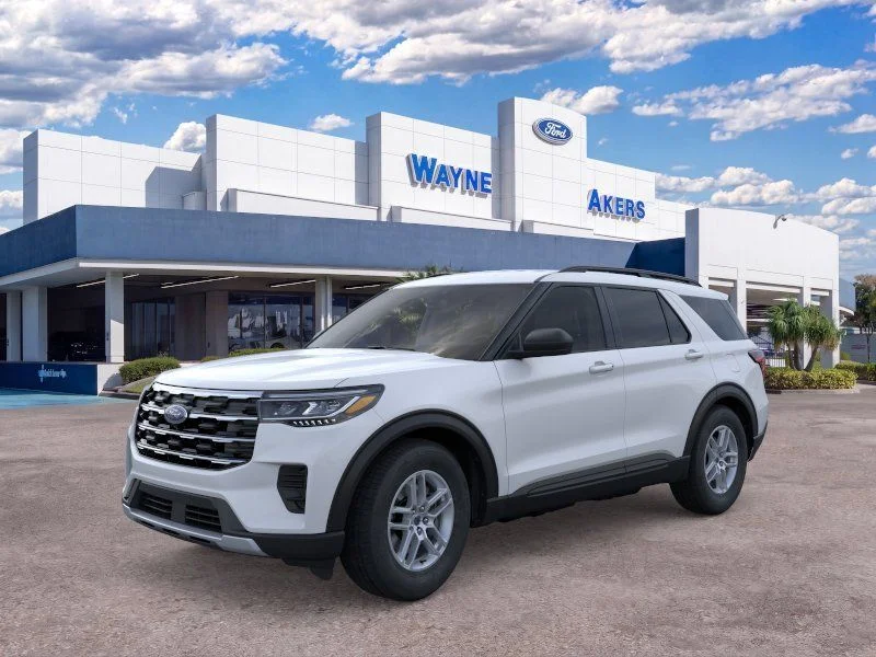 New 2026 Space White Metallic Ford Active image 1