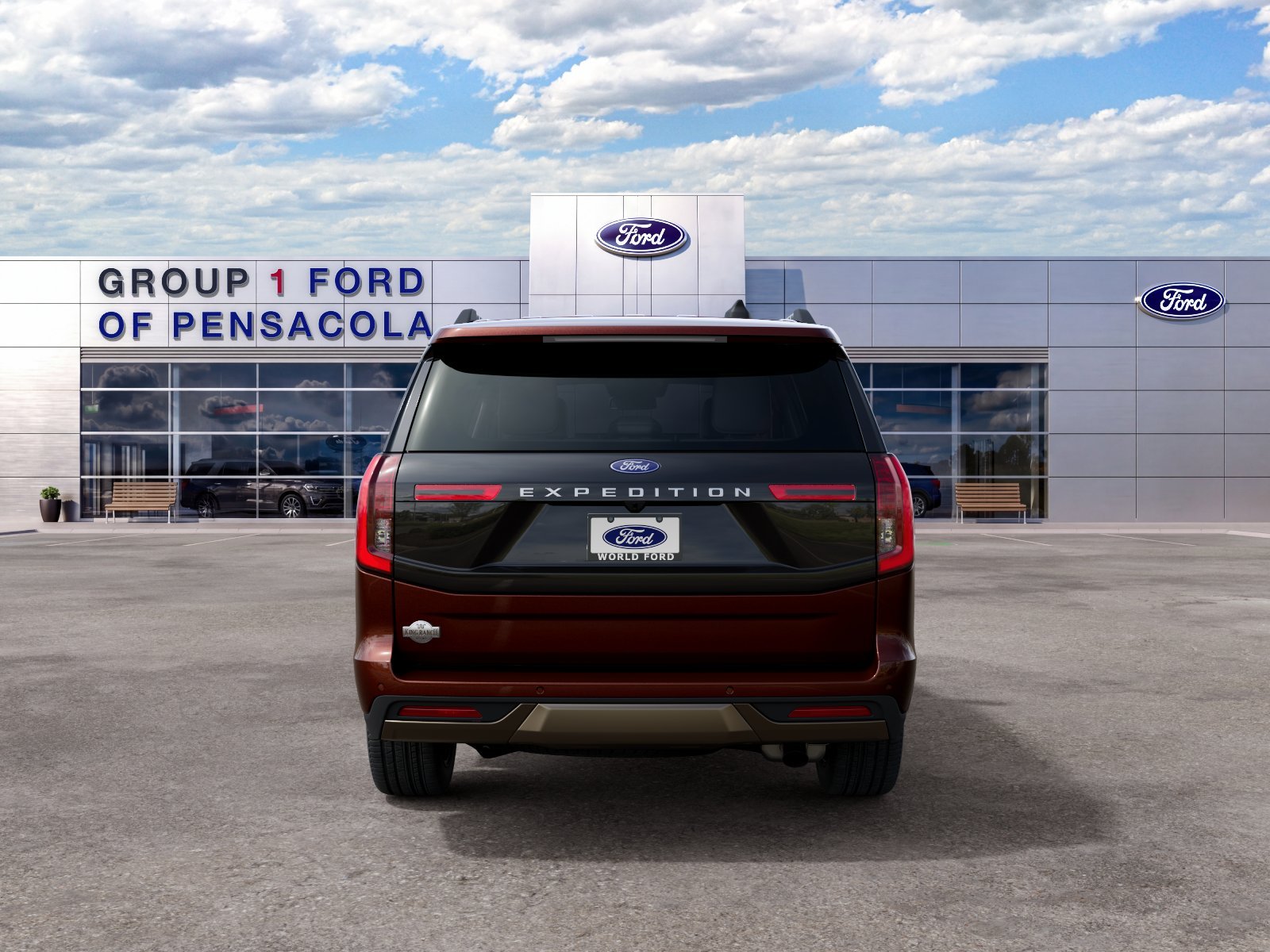New 2027 Bronze Fire Metallic Tinted Clearcoat Ford King Ranch® image 7