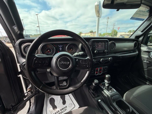 Certified Used 2020 Granite Crystal Clearcoat Metallic Jeep Unlimited Sport S image 13