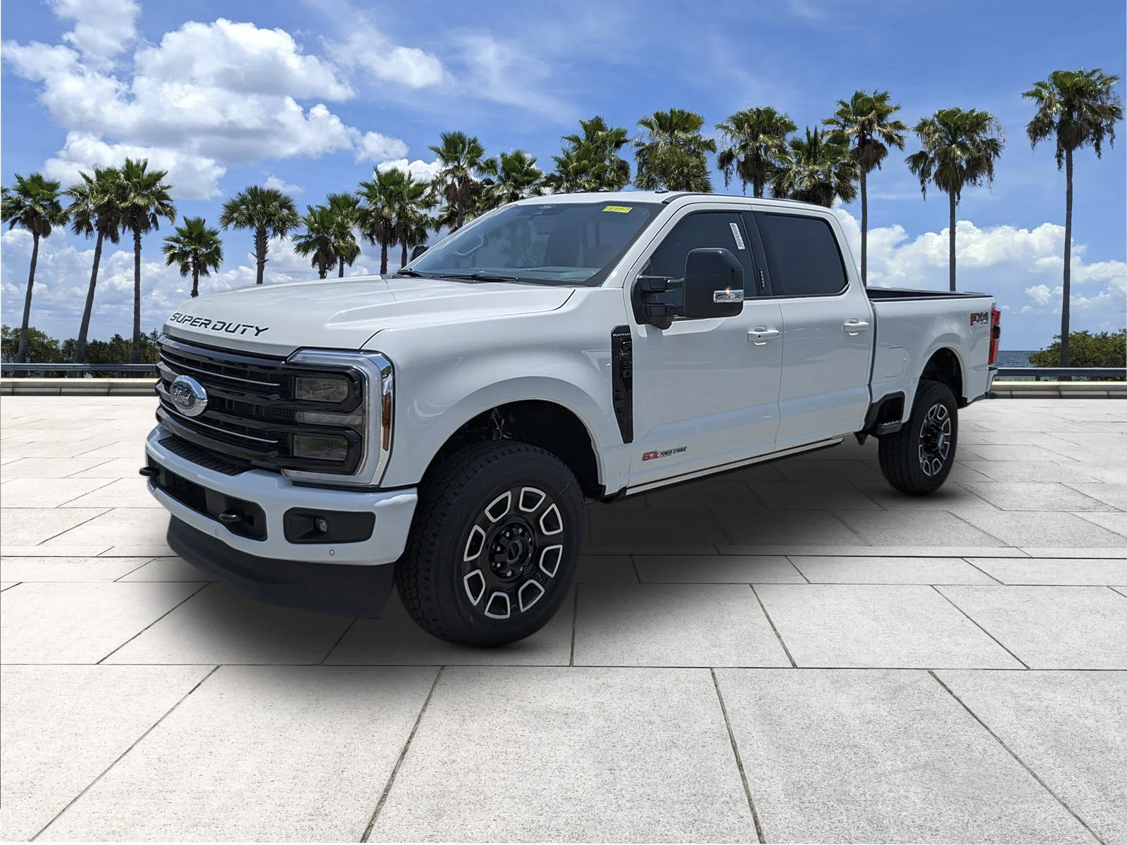 New 2026 Star White Metallic Tri-Coat Ford F-250® Platinum® image 3