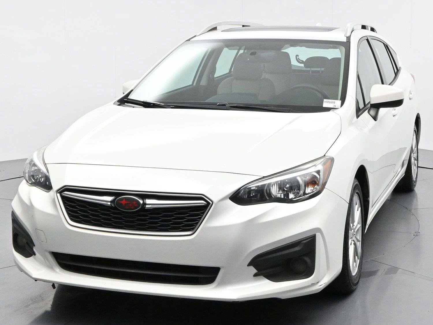 Used 2018 Crystal White Pearl Subaru Premium image 3