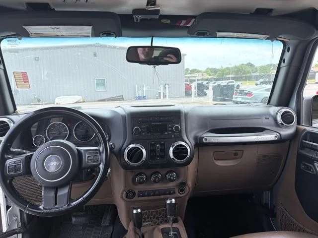 Used 2016 Billet Silver Metallic Jeep Unlimited Sahara image 12