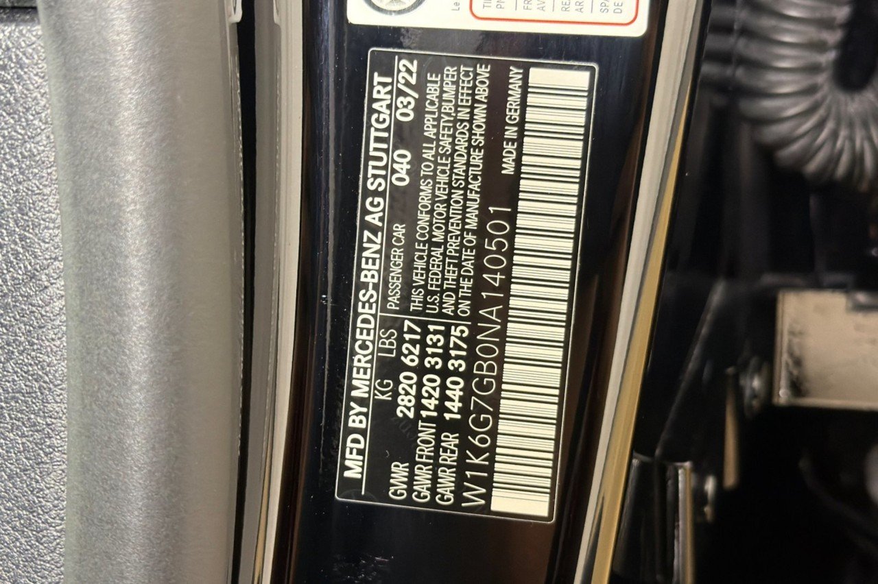Certified Used 2022 Black Mercedes-Benz S 580 image 26