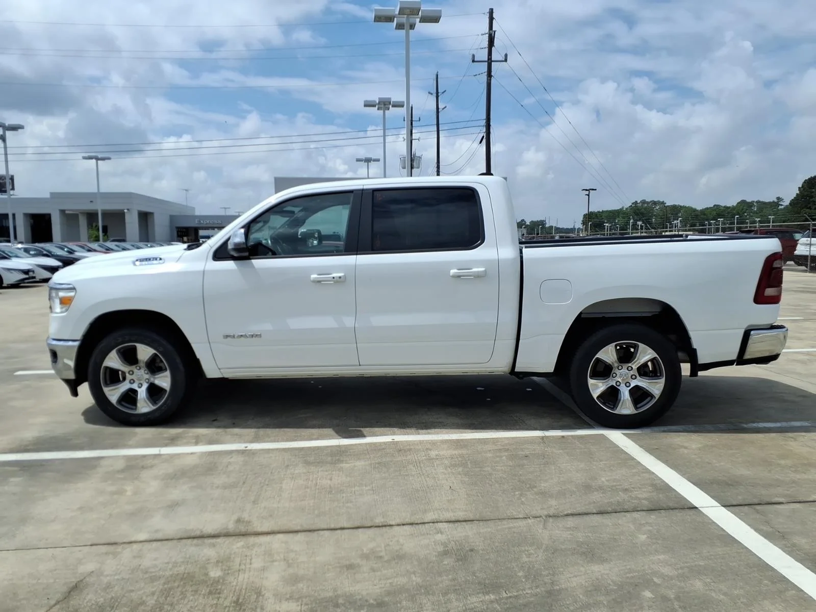 2024 Ram 1500 Laramie White at Robbins Nissan