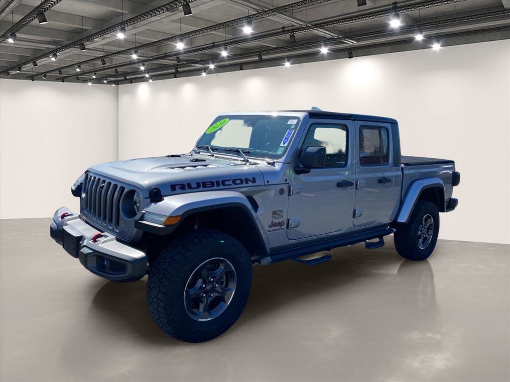 Used 2020 Billet Silver Metallic Clearcoat Jeep Rubicon image 3