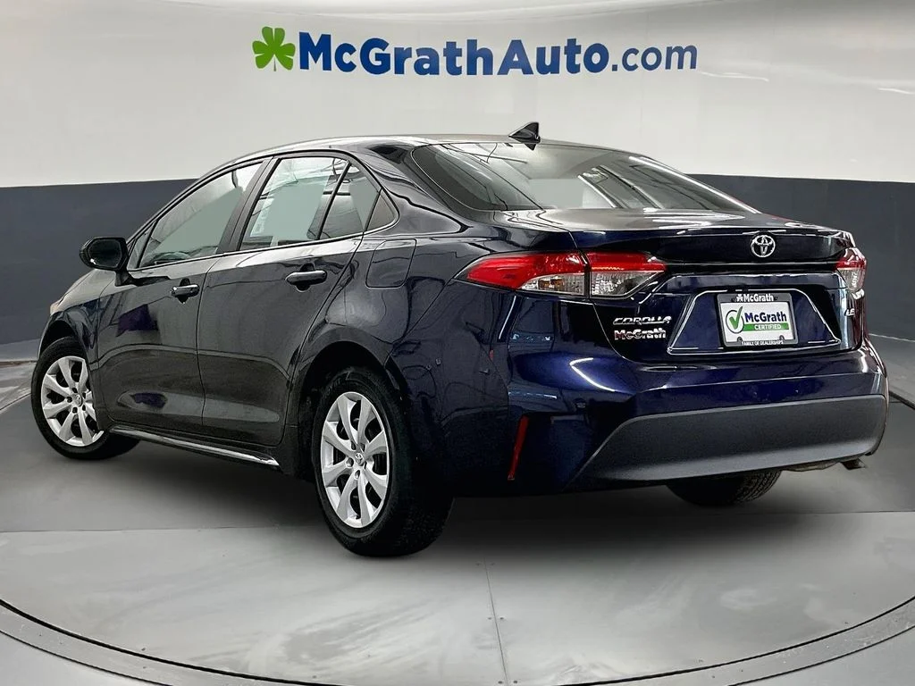 Certified Used 2023 Blue Toyota LE image 3