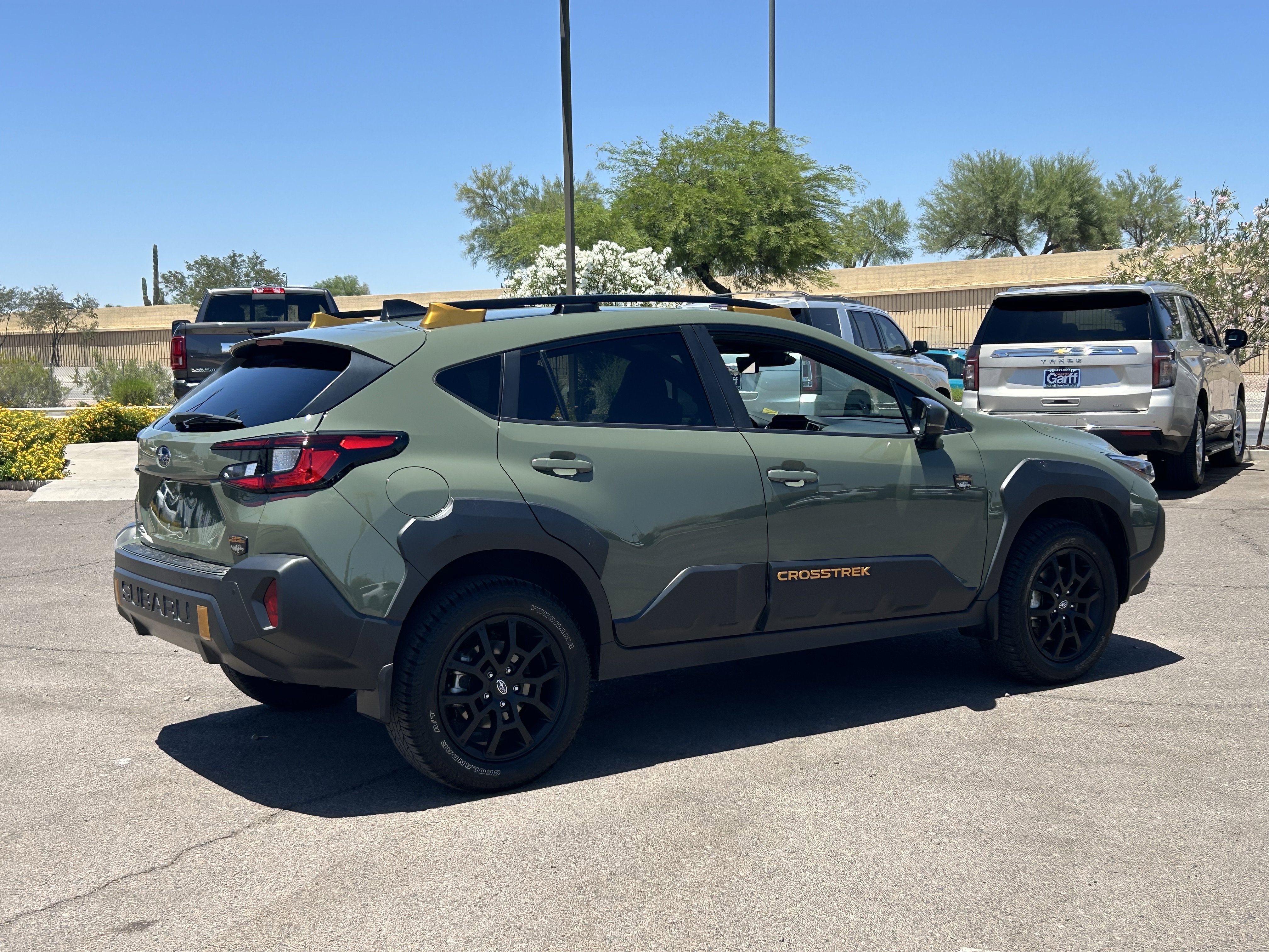 Used 2024 Alpine Green Subaru Wilderness image 5