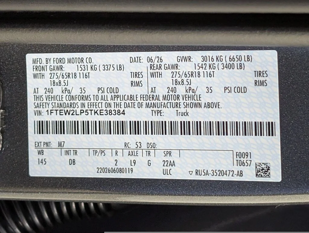 New 2026 Carbonized Gray Metallic Ford STX® image 24