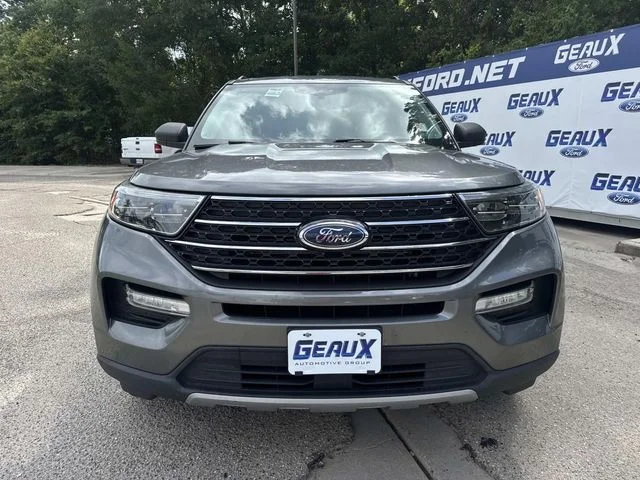 Certified Used 2021 Gray Metallic Ford XLT image 4