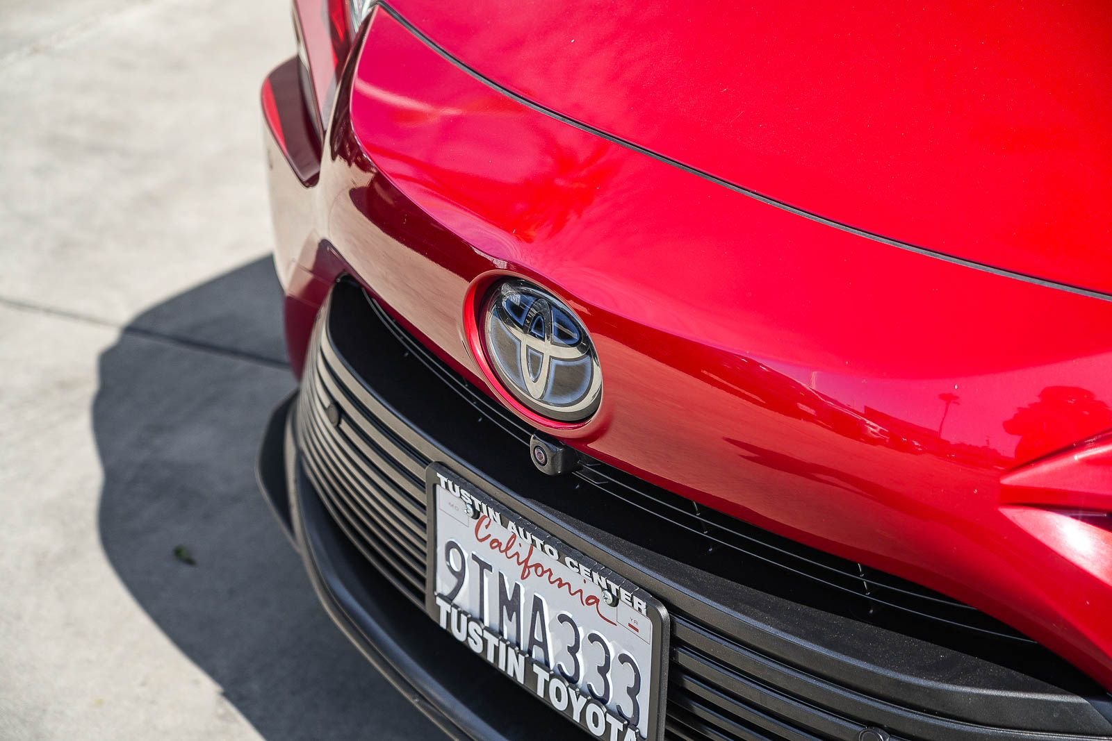 Certified Used 2021 Red Toyota XLE image 3