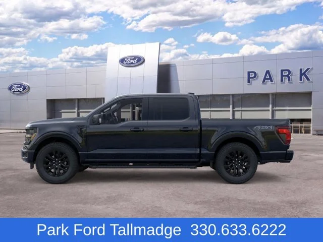 New 2026 Agate Black Metallic Ford XLT image 3