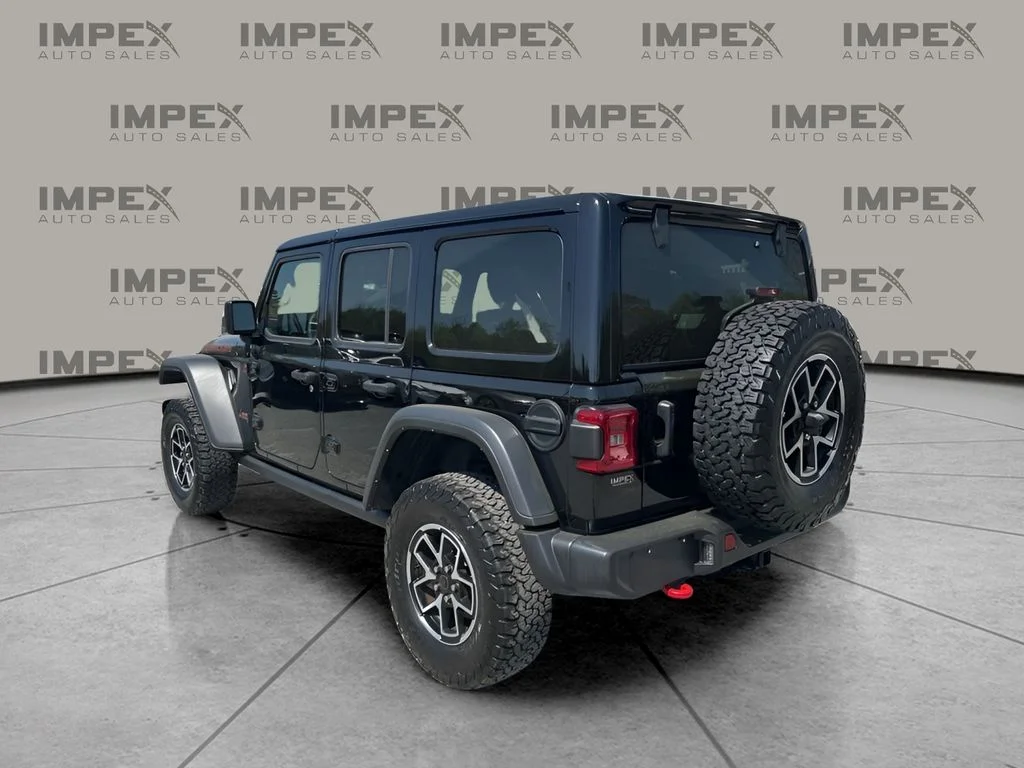 Used 2025 Black Jeep Rubicon image 3
