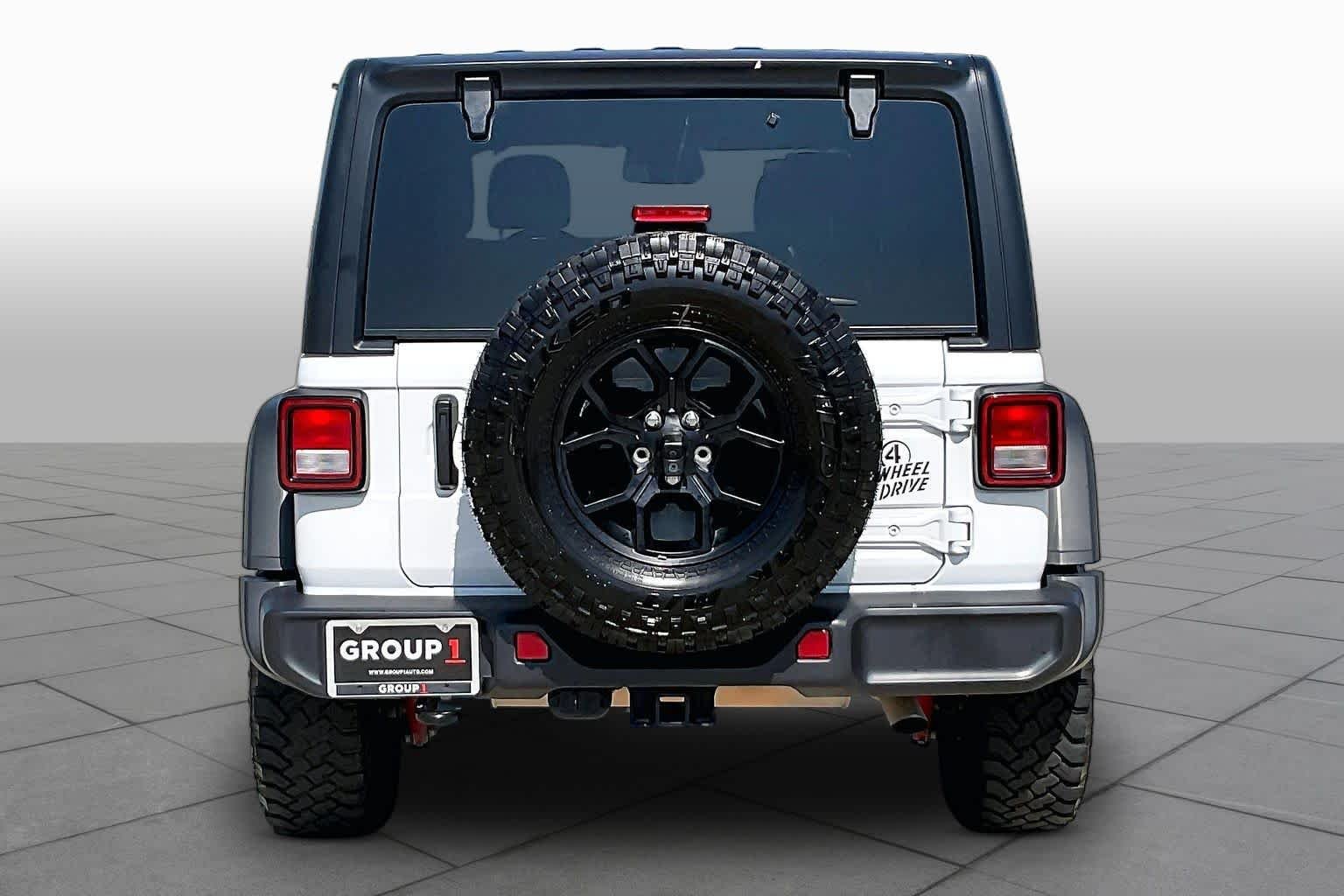 Used 2025 Bright White Clearcoat Jeep Willys image 5