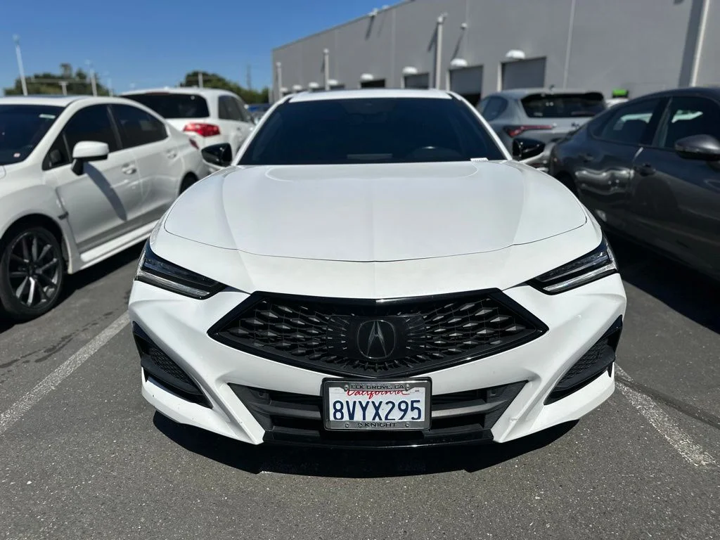 Certified Used 2021 Platinum White Pearl Acura A-Spec Package image 2