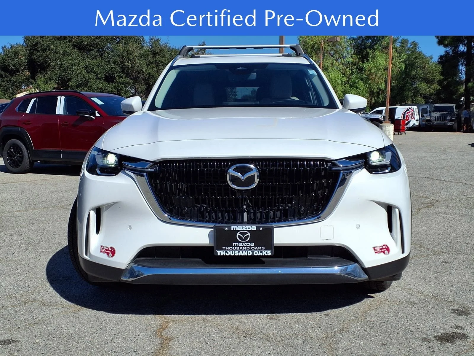 Certified Used 2024 White Mazda Premium image 2
