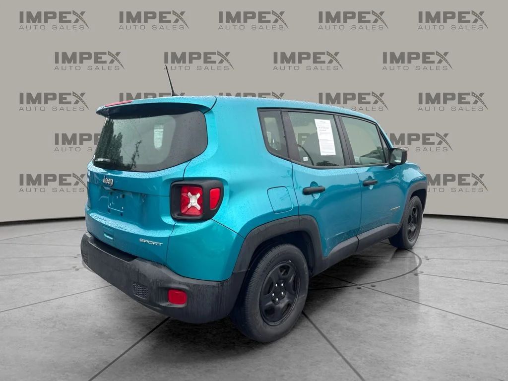 Used 2021 Teal Jeep Sport image 3