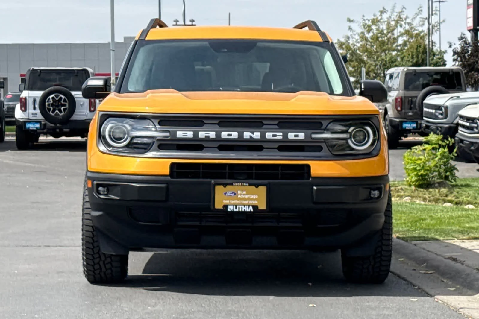 Used 2023 Cyber Orange Metallic Tricoat Ford Big Bend image 10