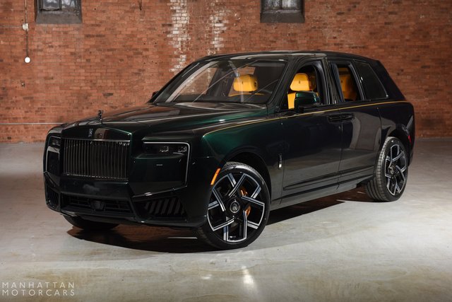 New 2025 Rolls-Royce Black Badge Cullinan SUV in New York