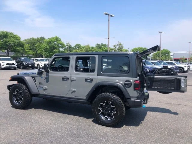 Used 2021 Sting-Gray Clearcoat Jeep Unlimited Rubicon 4xe image 9