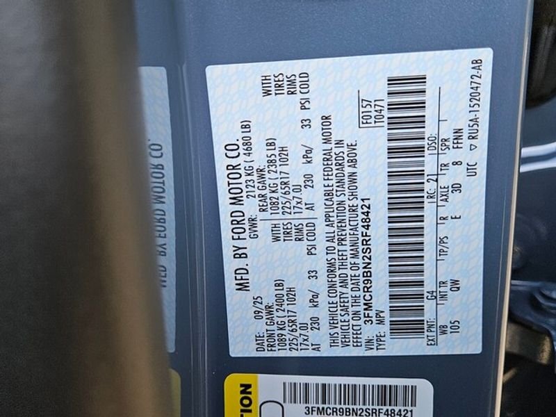 New 2025 Azure Gray Metallic Tri-Coat Ford Big Bend® image 19