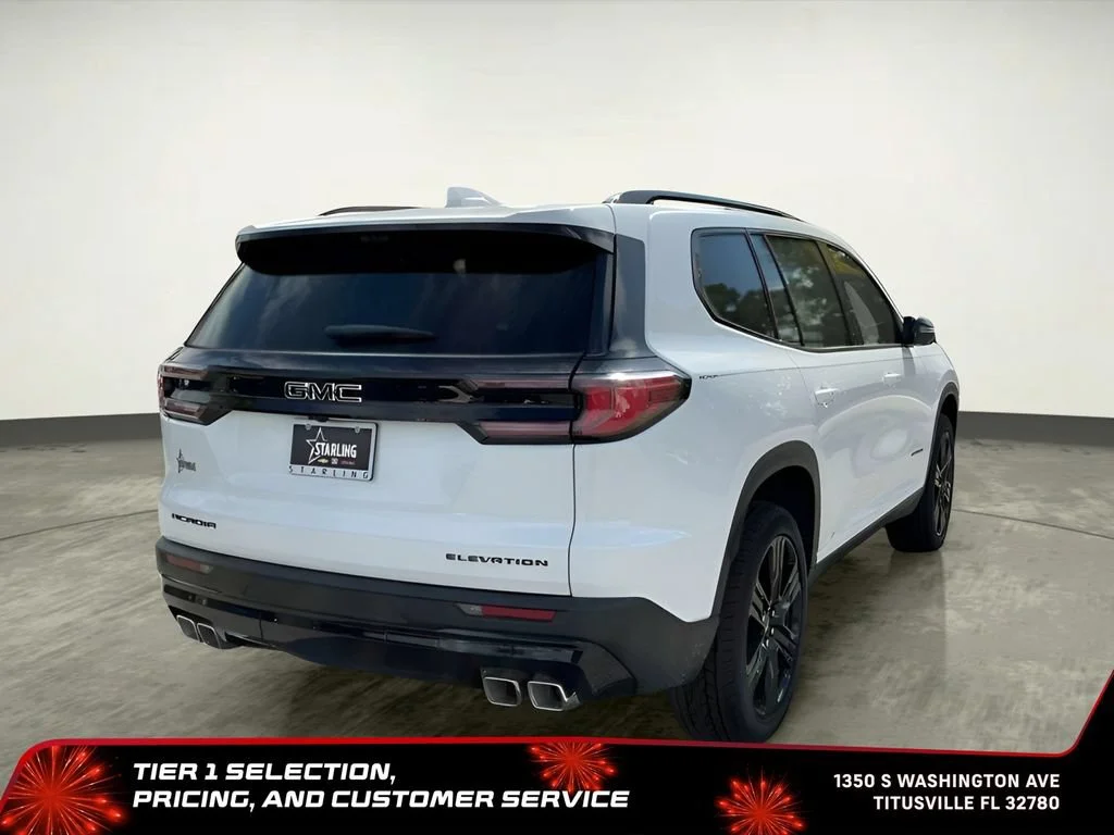 New 2026 Summit White GMC Elevation image 8