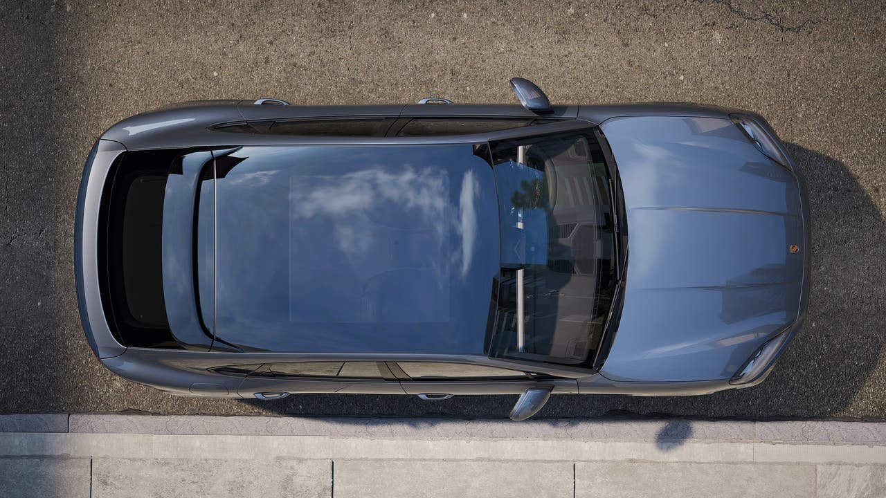 New 2027 Vanadium Grey Metallic Porsche Coupe image 5