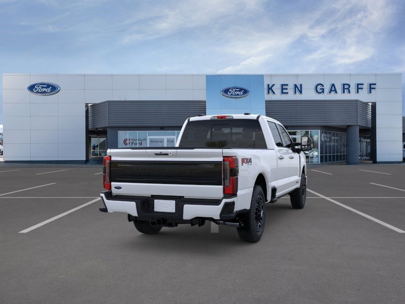New 2026 White Metallic Ford Platinum image 9