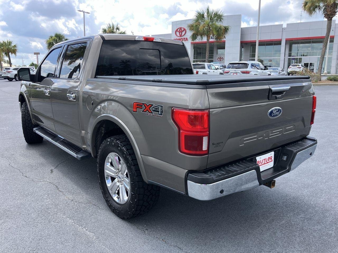 Used 2019 Gray (Stone Gray) Ford Lariat SuperCrew 4WD image 3