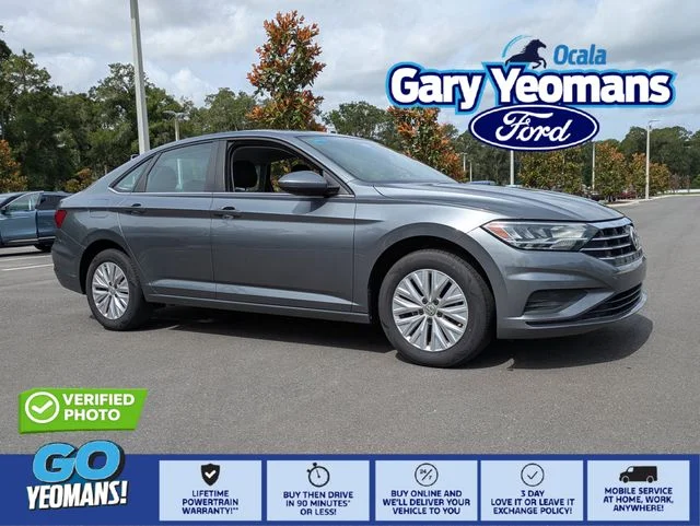 Certified Used 2019 Gray Volkswagen 1.4T S image 1