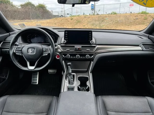 Used 2019 Platinum White Pearl Honda Sport 1.5T image 11