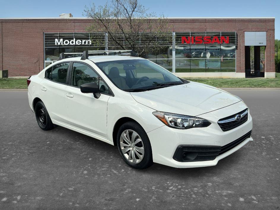 Used 2022 Crystal White Pearl Subaru Base image 5