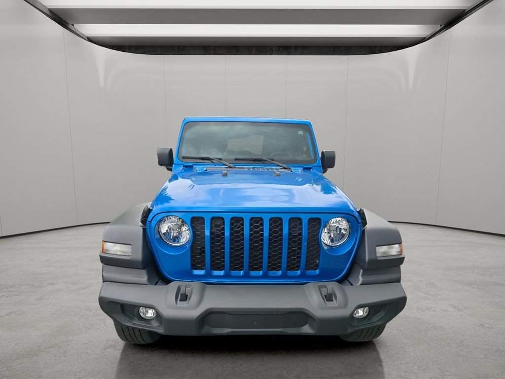 Used 2024 Hydro Blue Pearlcoat Jeep Sport image 14