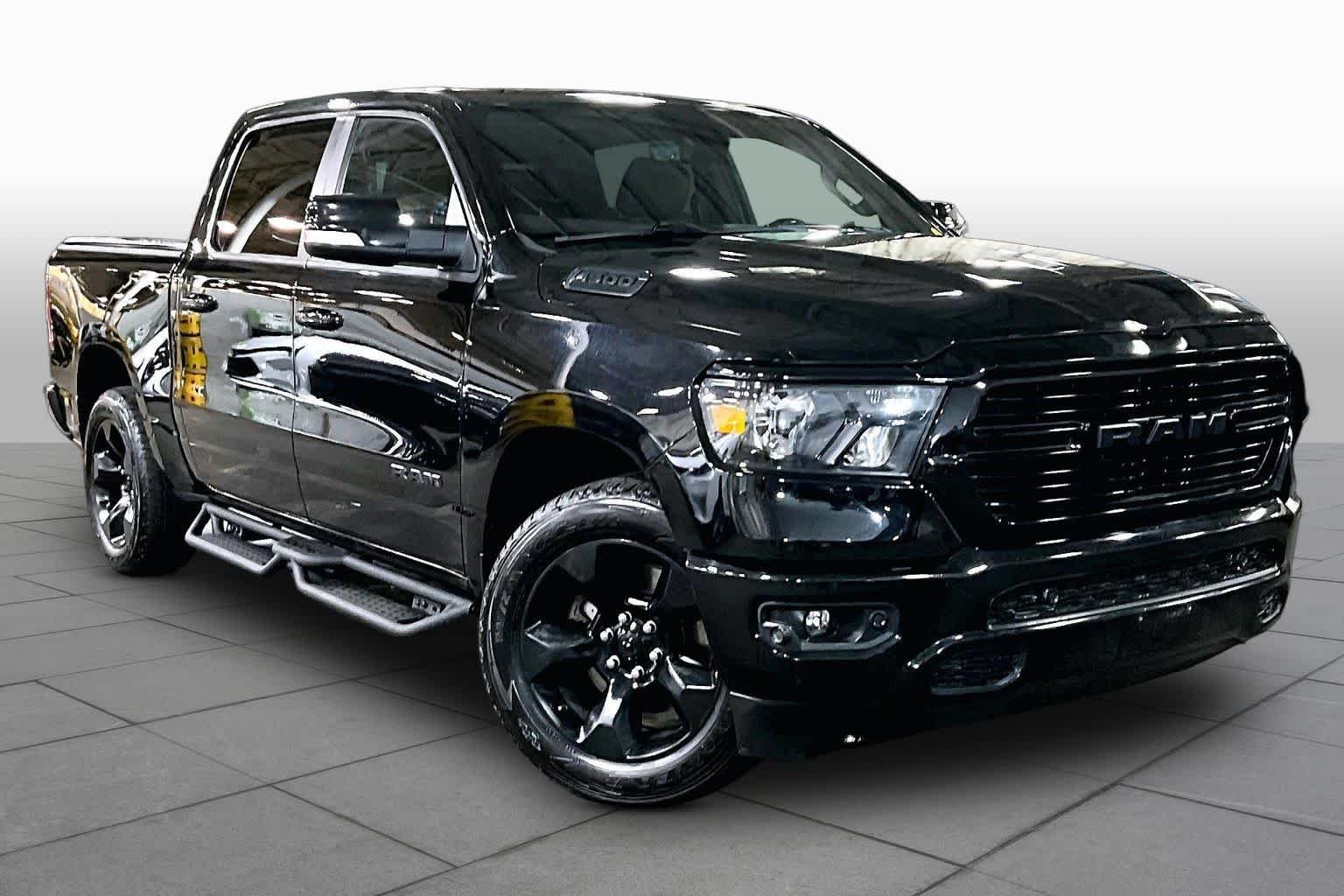 Used 2019 Diamond Black Crystal Pearlcoat Ram Big Horn/Lone Star image 3
