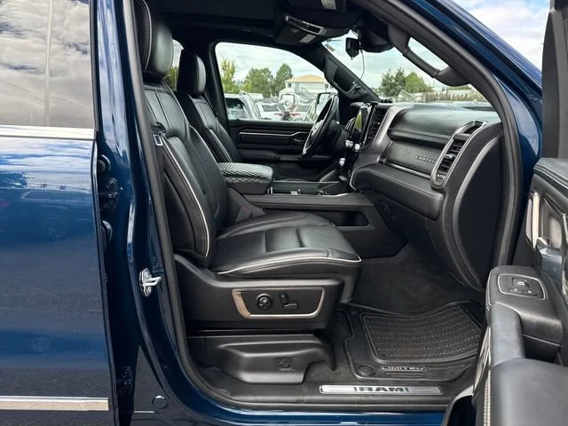 Used 2021 Patriot Blue Pearlcoat Ram Limited image 17