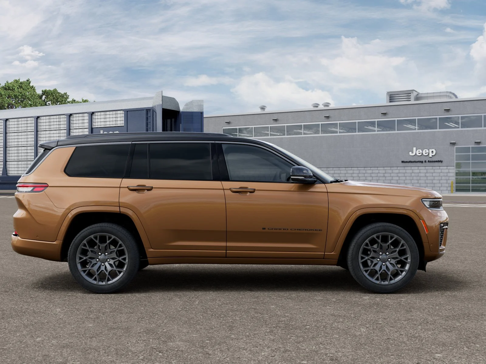 New 2026 Copper Shino Metallic Clear-Coat Exterior Paint Jeep Summit image 12