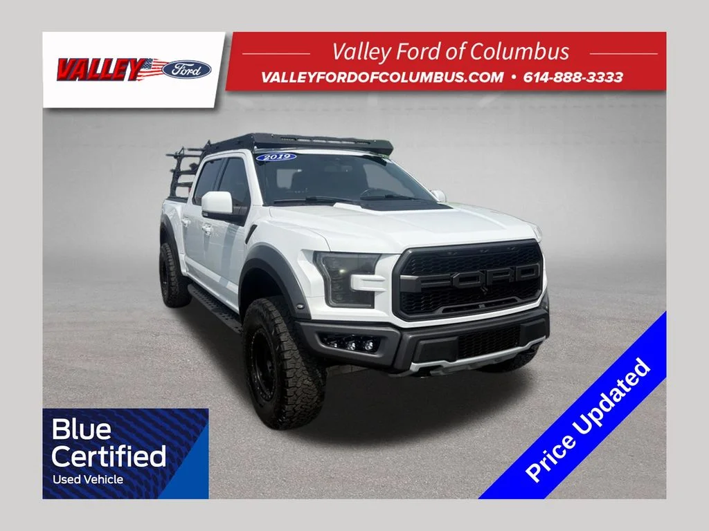 Certified Used 2019 Oxford White Ford Raptor image 1