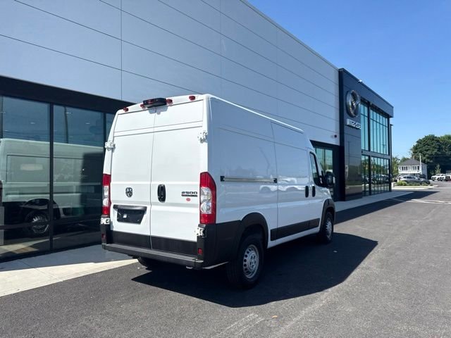 Used 2025 Bright White Clearcoat Ram High Roof image 3