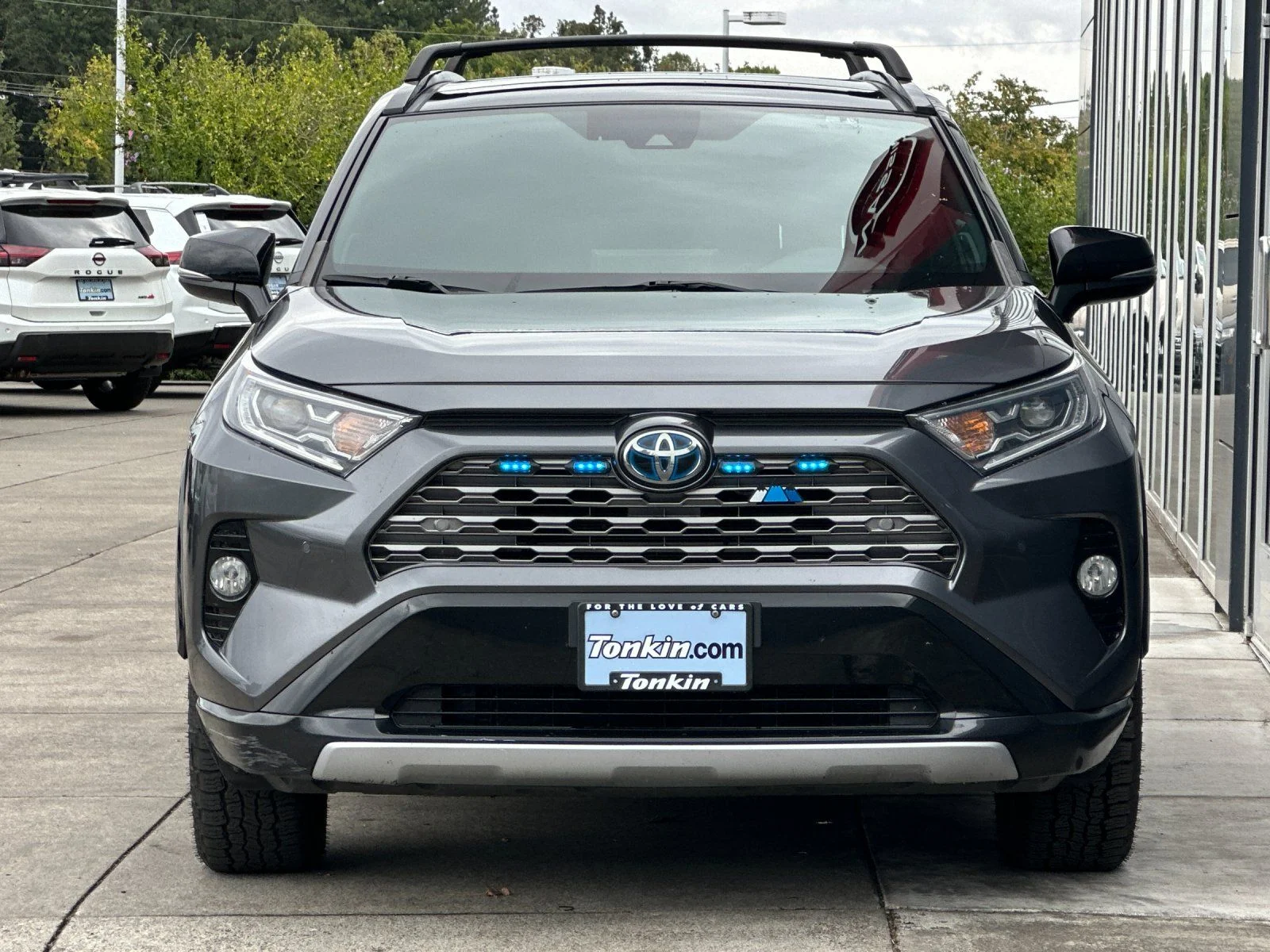 Used 2021 Midnight Black Metallic Toyota XSE image 8